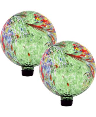 Gazing Globe Glass Garden Ball for Lawn, Patio or Indoors - 10" Diameter