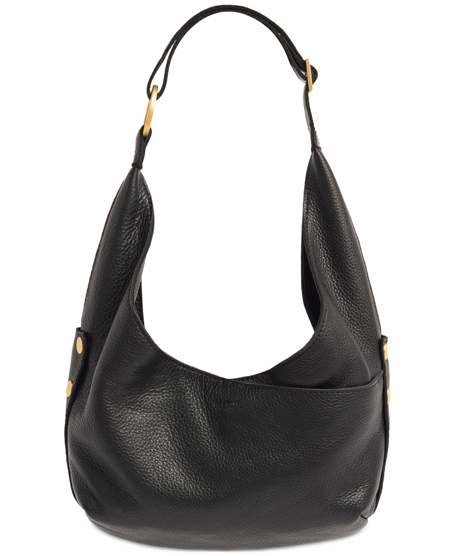 Tom Zipper Small Leather Hobo Handbag