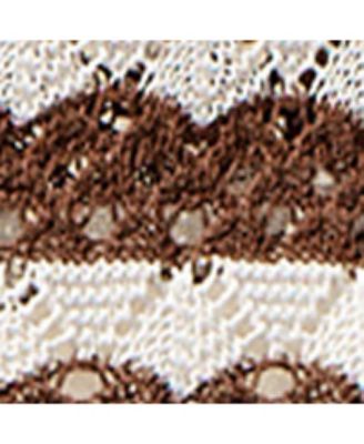 Women's Beach Sand Stripes Beige Cover-Up Mini Beach Dress