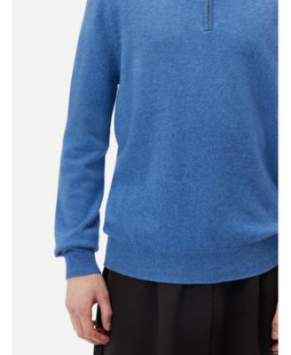 Men's Cashmere Half-Zip Sweater