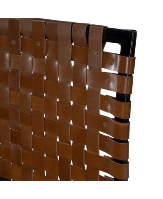 Comfortable Faux Leather Side Chair with Cushioned Seat and Backrest