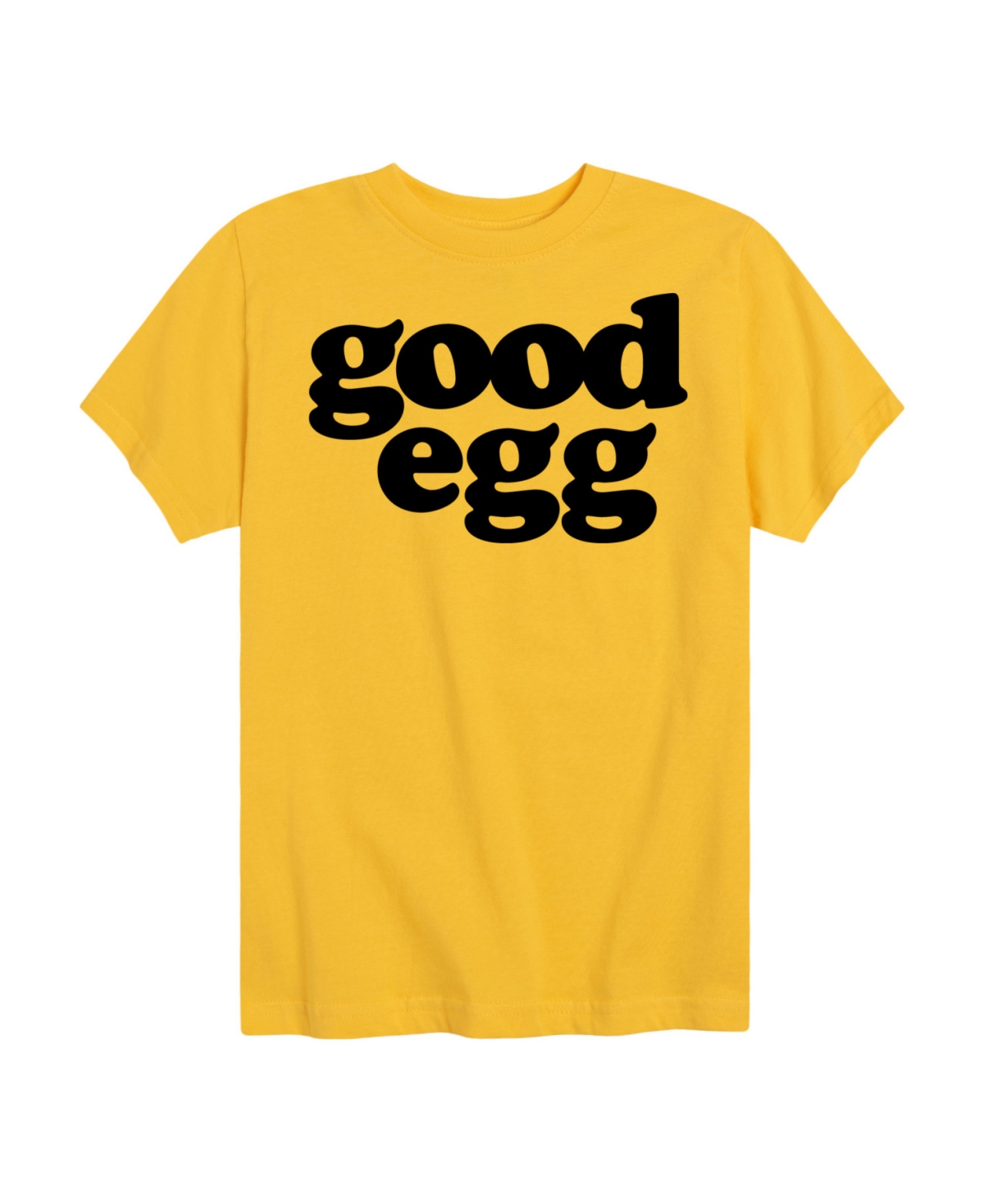 Shop Hybrid Big Boys Easter Good Egg Graphic T-shirt In Yellow