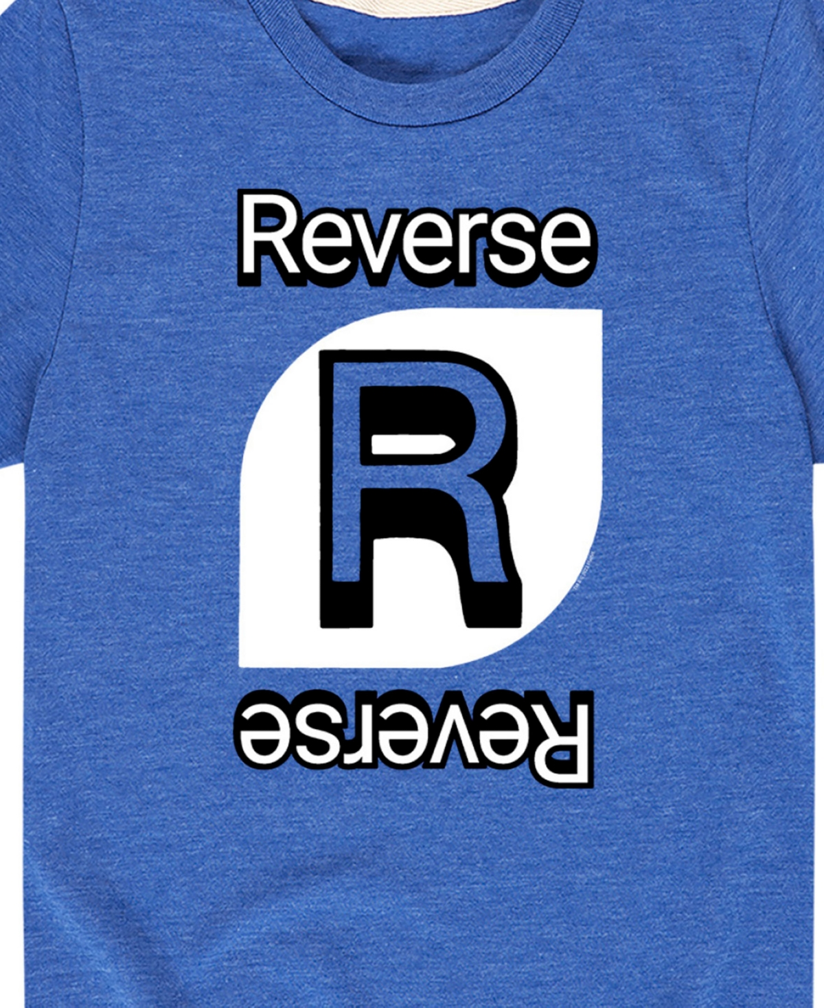 Hybrid Big Boys Uno Reverse Graphic T-shirt In Blue