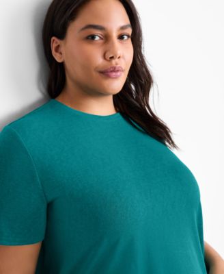 Women's Relaxed-Fit Short-Sleeve Tee XS-3X, Exclusively at Macy's
