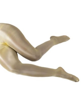 Women's Lustrous Silky Shiny 40 Denier Semi-Opaque High-Waist Pantyhose Tights SKU11003-BL	