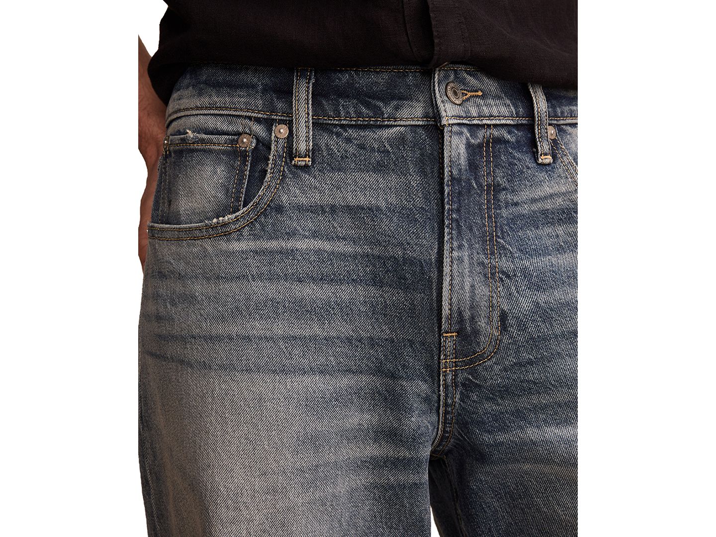 Мужские джинсы Lucky Brand 287 Loose Fit, цвет: Atkins — фото 3