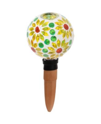 Glass Mosaic Watering Globe for Plants and Flowers