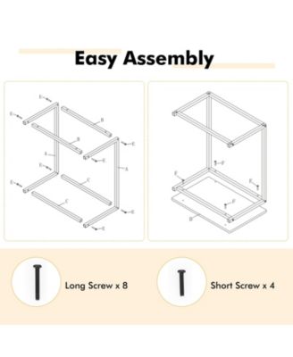 26 Inch Beside Sofa Laptop Holder End Stand Desk