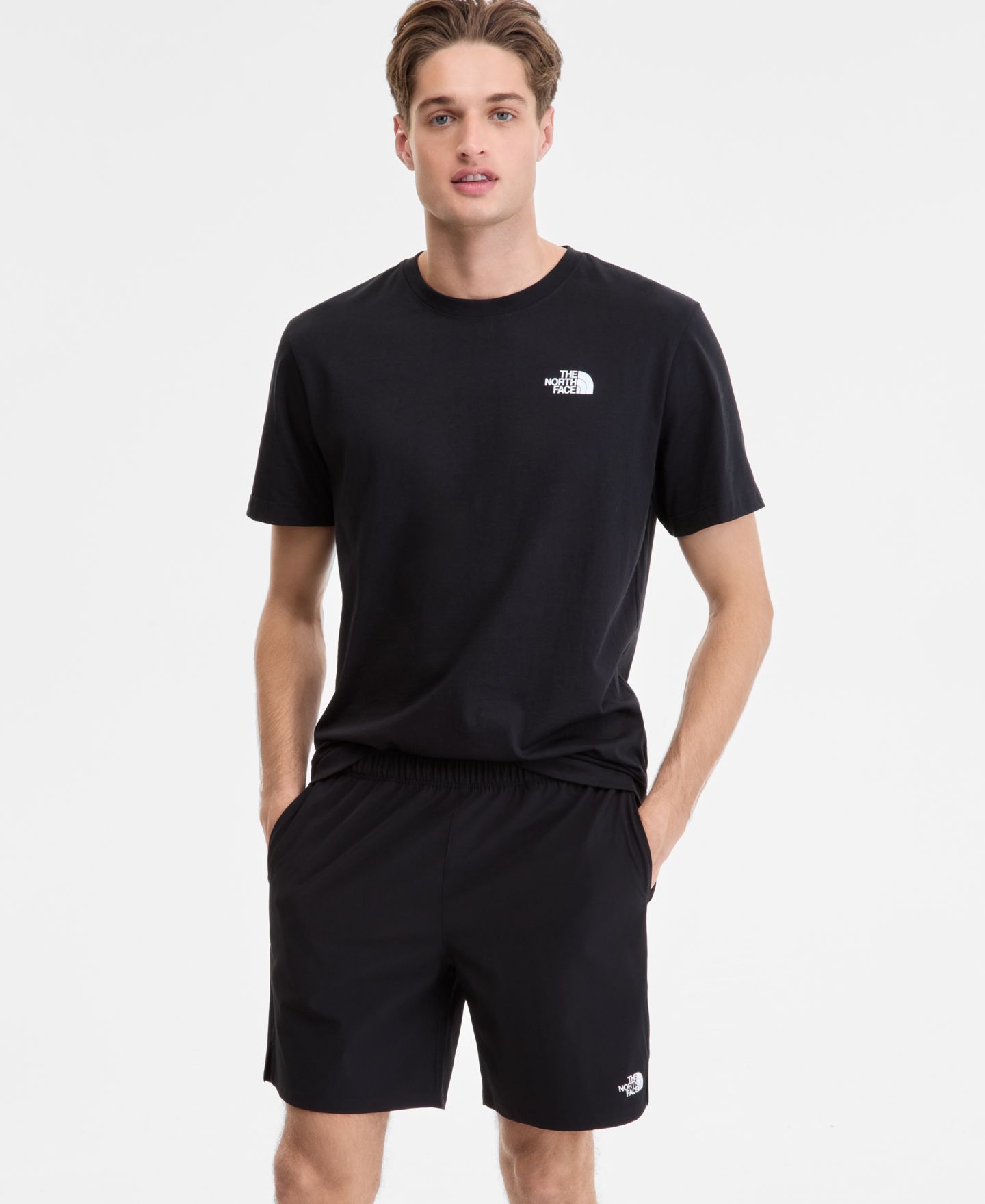 Мужская футболка The North Face Evolution Box Never Stop Exploring® Graphic, цвет: Чёрный — фото 2