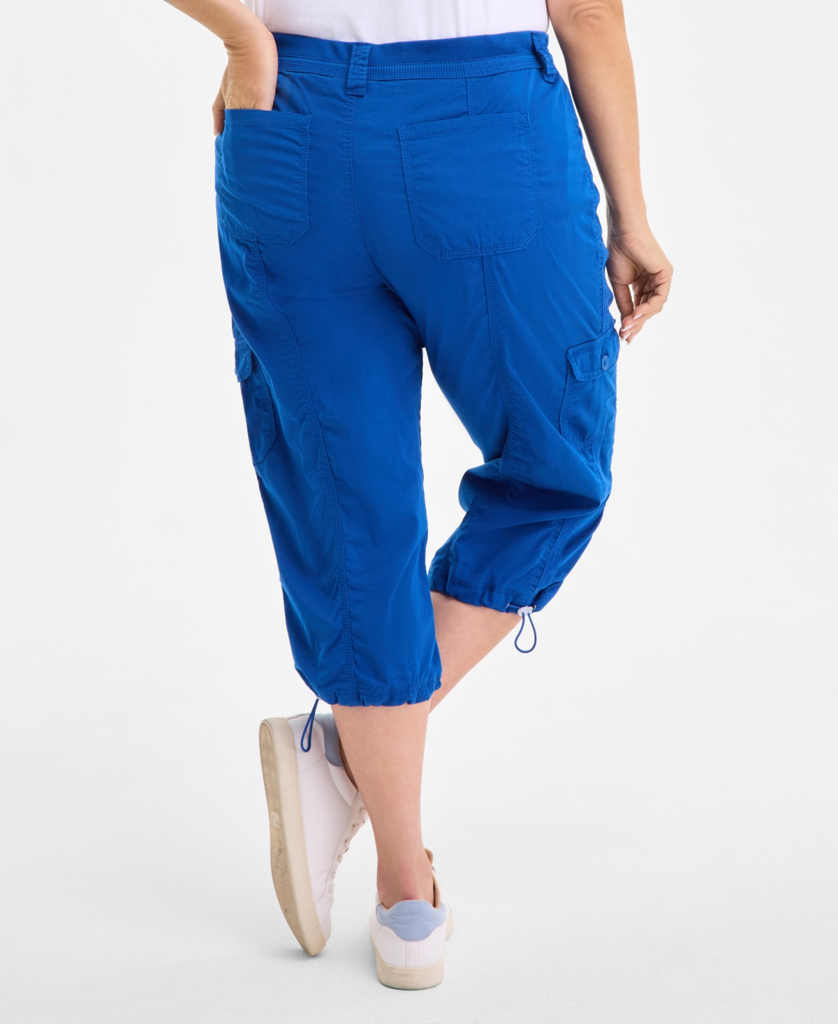 Style & Co Plus Size Cargo Capri Pants, Exclusively At Macy's