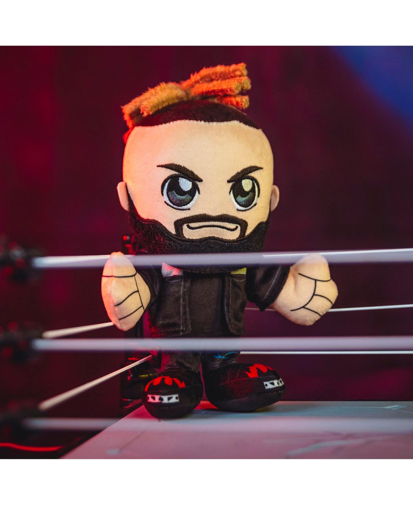Детская мягкая игрушка Bleacher Creatures Bray Wyatt 8" Kuricha Plush — фото 5