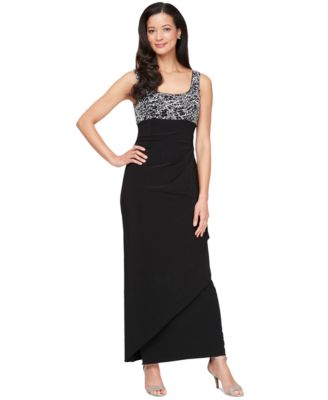 Petite Empire-Waist Gown & Bolero Jacket