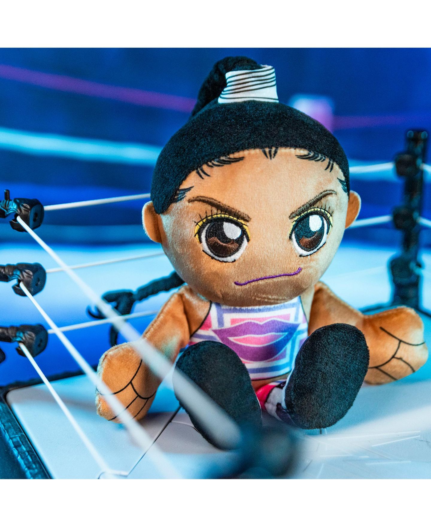 Детская мягкая игрушка Bleacher Creatures Bianca Belair 8" Kuricha Plush — фото 4