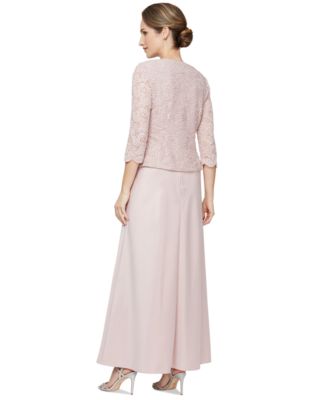 Women's Lace Jacket & Lace-Top Gown