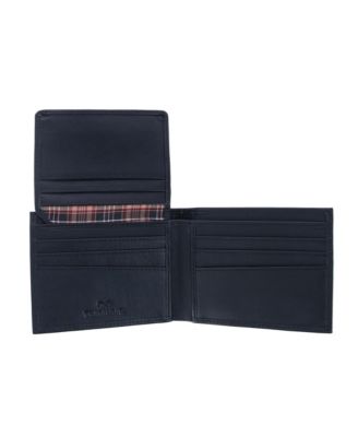 Men's Sergio Genuine Leather RFID Bi-Fold Passcase Wallet