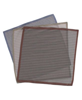 Men's Clark's Classy Patterned Cotton Handkerchiefs (3 Pack)