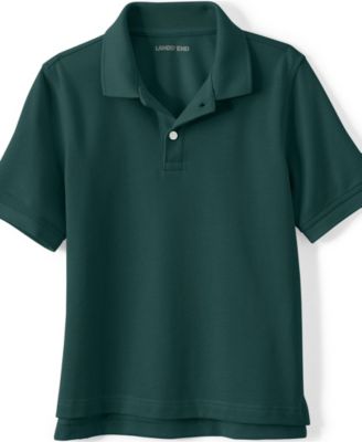 Girls Short Sleeve Mesh Polo Shirt