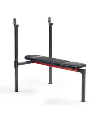 Adjustable Standard Incline Weight Bench, Bench Press with Barbell Rack