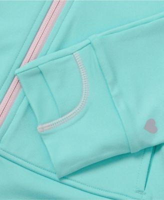 Girls Active Zip Up Track Jacket