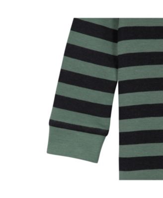 Toddler Boys 2-Pack Snug Fit Footed Cotton Pajamas