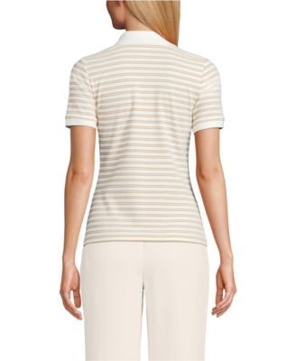 Women's Wide Rib Polo Shirt