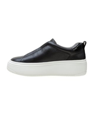 GOLDE Women's Slip On Leather or Suede Platform Sneaker
