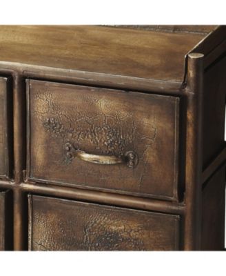 Modern Metal Six-Drawer Dresser for Clothes and Accessories