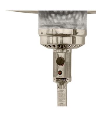 Freestanding 48000 BTU Propane Patio Heater with Steel Construction