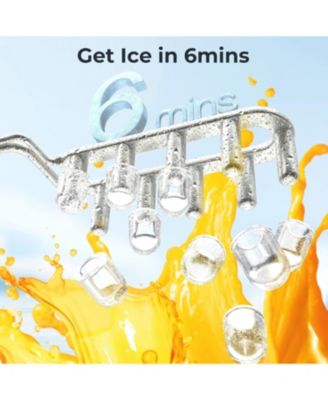 Ice Sizes, with Scoop & Basket for Home/Office/Party