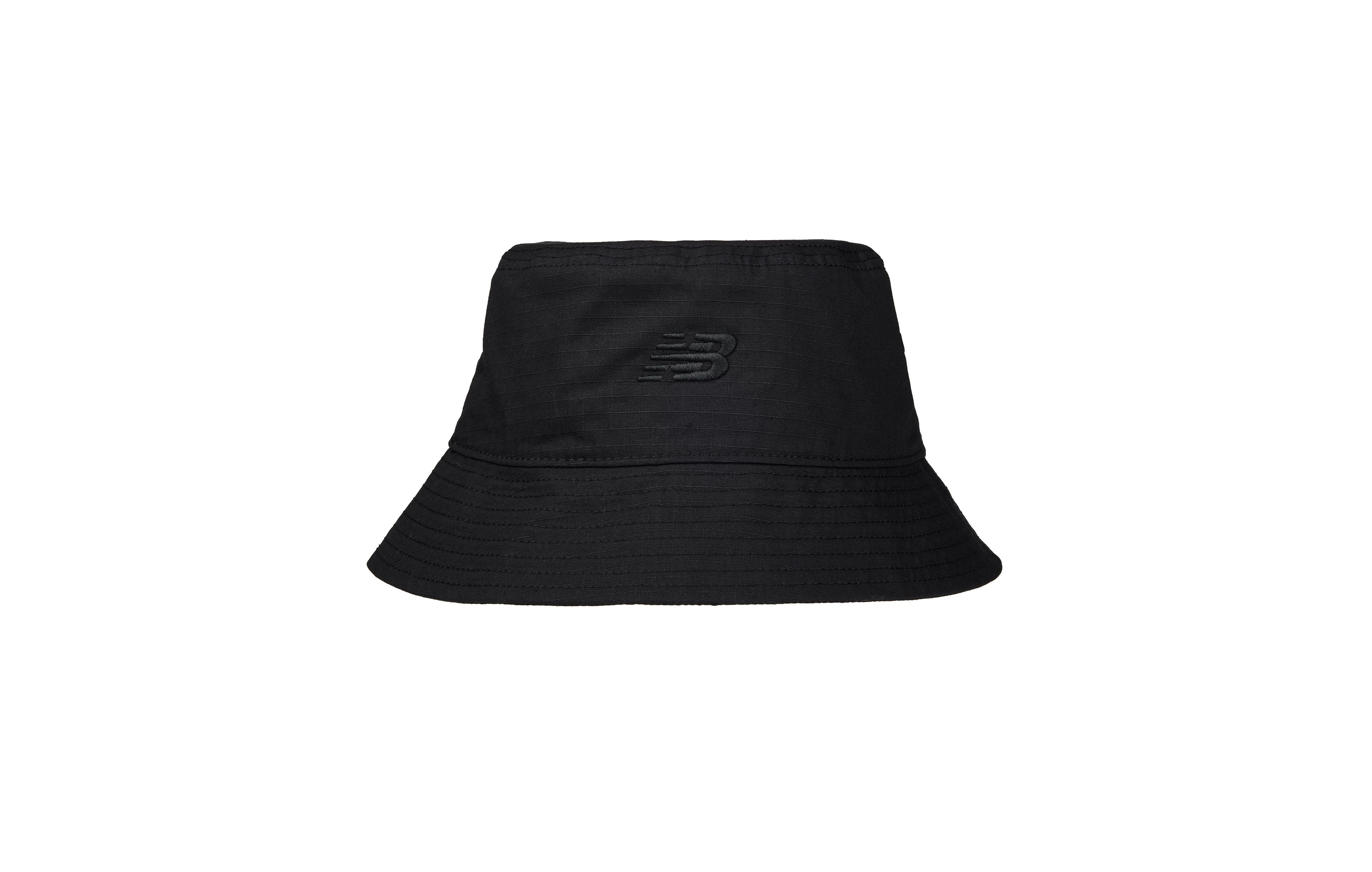 New Balance Men's Flying Logo Black Bucket Hat S/M