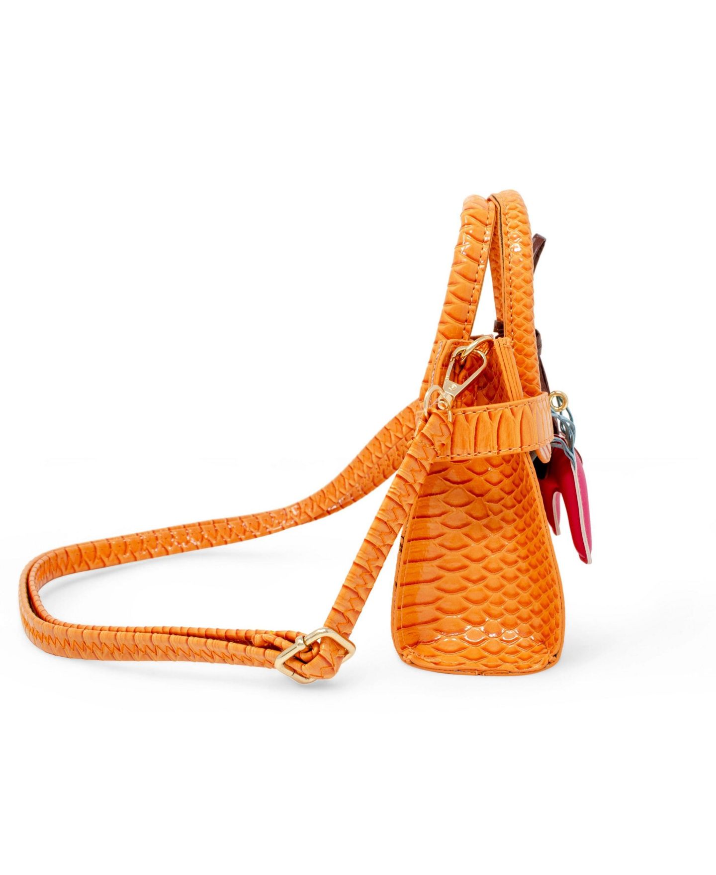 Сумка Tiny Treats + Zomi Gems Crocodile Pony Handbag, Orange для девочек, цвет: Оранжевый — фото 2