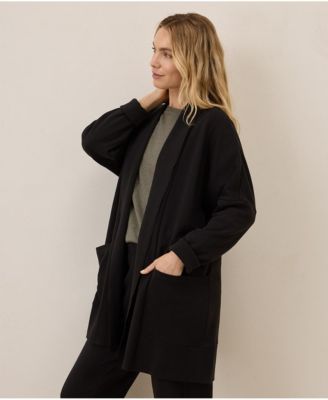 Women's Organic Cotton Airplane Wrap Cardigan -