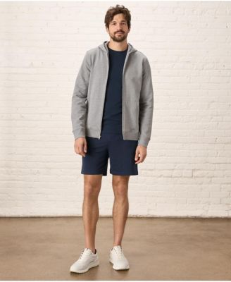 Men's Organic Cotton Cloud Brushed Fleece Zip Hoodie