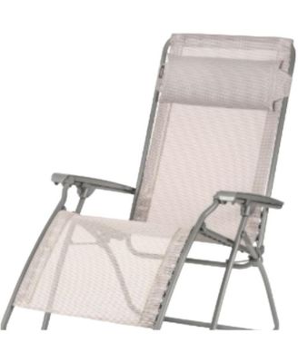 Durable Steel Zero Gravity Chair for Patio Poolside and Garden
