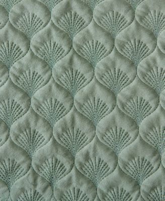 Merano Velvet Sea Spray Reversible Quilted Throw, 50" x 60"
