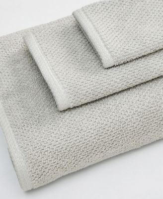Cotton Textured 6-Piece Bath Towel Set