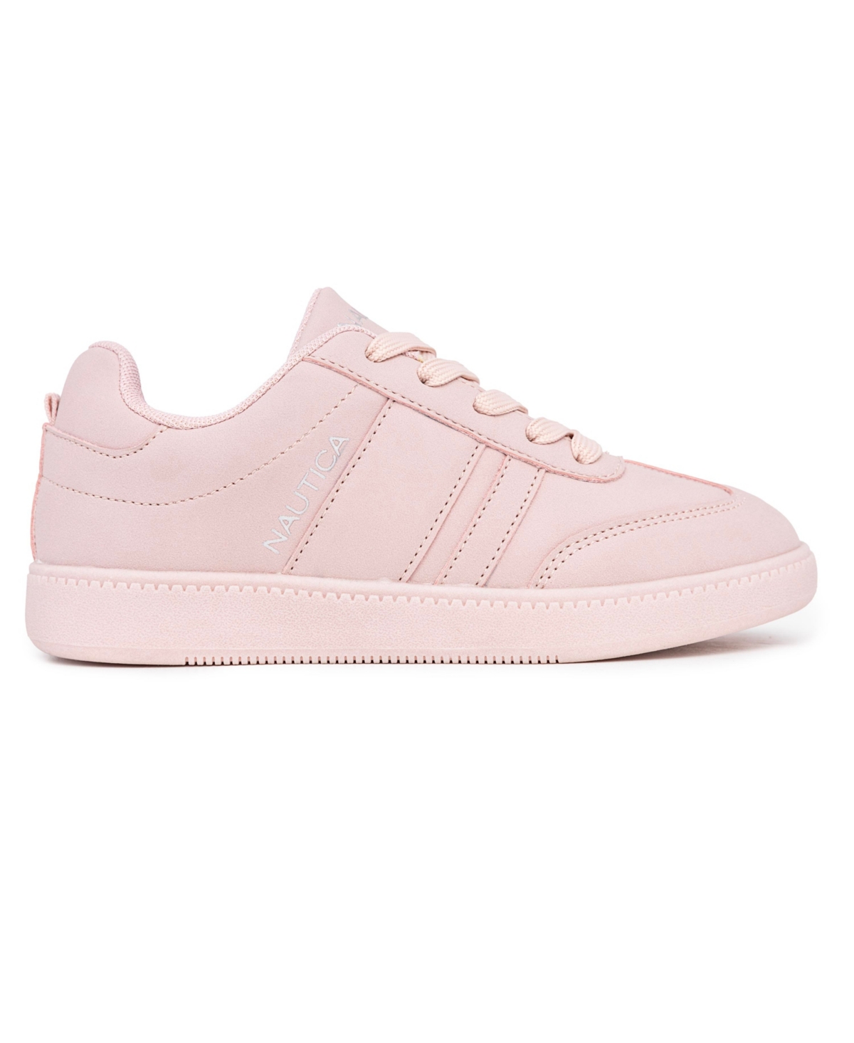 Nautica Little And Big Girls Scott Casual Sneakers In Blush Tonal