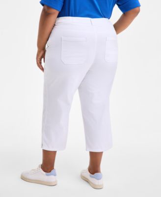 Plus Size Comfort Capri Pants, Macy's  Exclusive