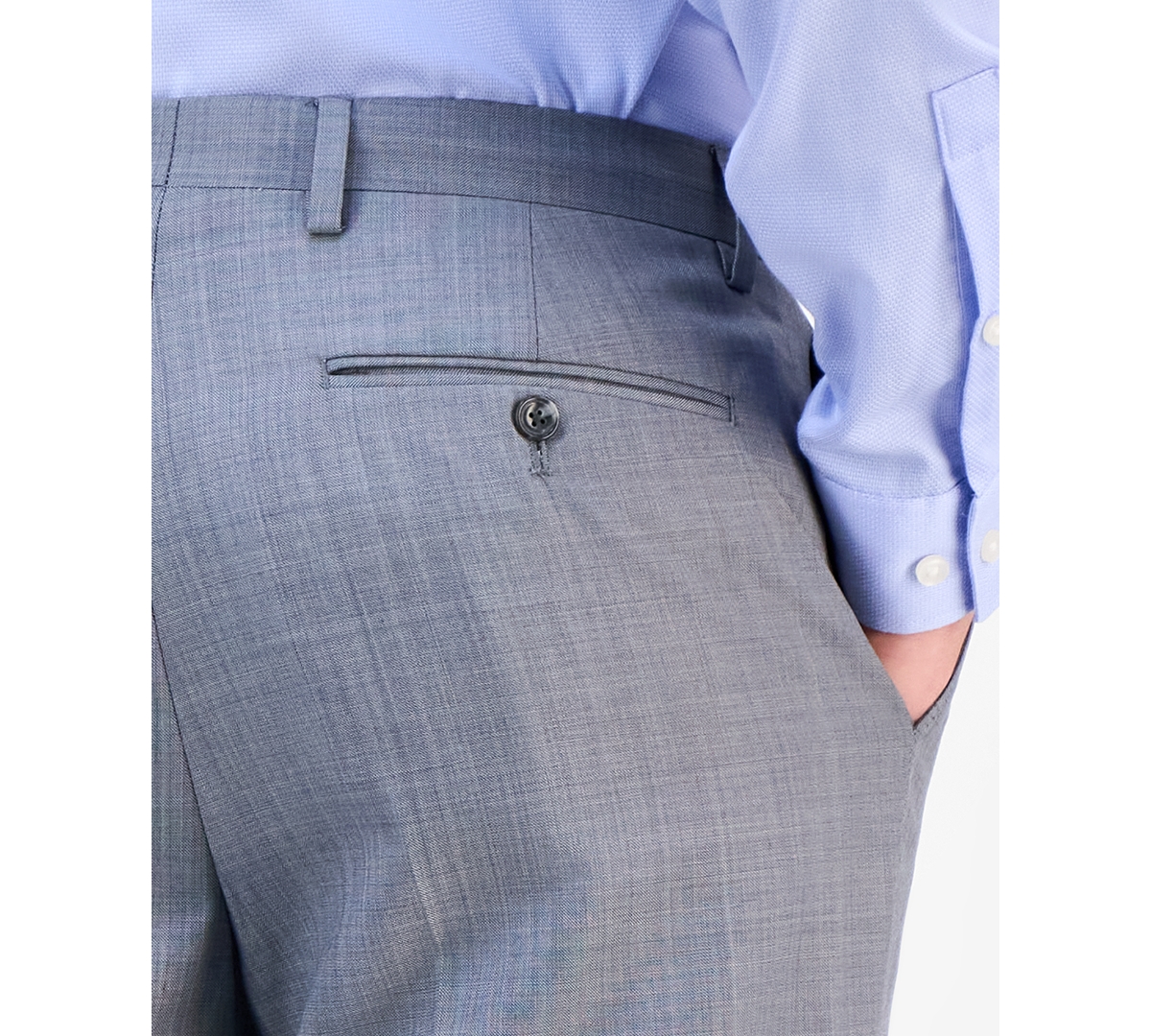 CHARLES TYRWHITT MEN'S CLASSIC-FIT SUIT SEPARATES PANT 