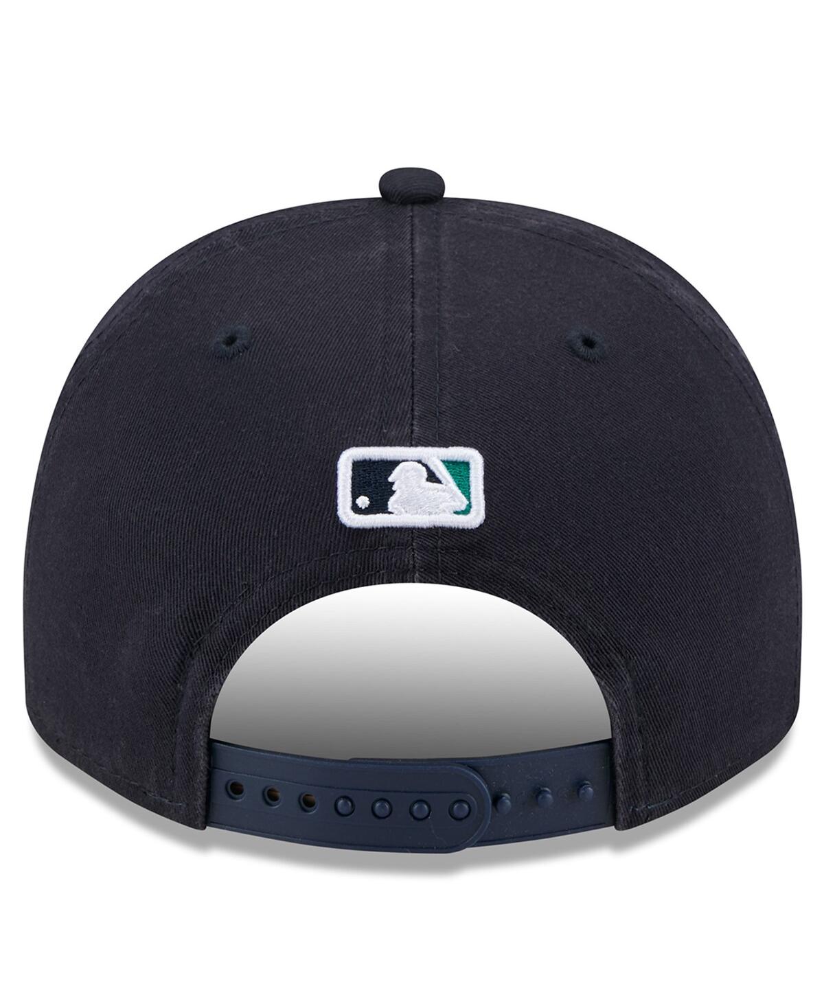New Era Men's Navy Seattle Mariners 2025 Jackie Robinson Day Golfer Adjustable Hat In Navy