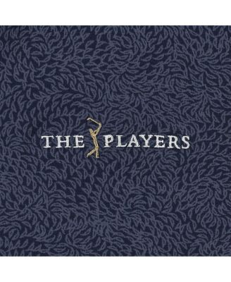 Women's Navy THE PLAYERS Playoff 3.0 Eagle Swoop V-Neck Polo Shirt