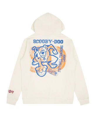 Men's Cream Scooby-Doo Training Camp Pullover Hoodie