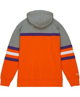 Men's Orange Clemson Tigers Head Coach Pullover Hoodie