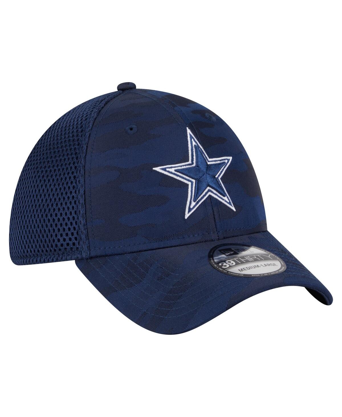 New Era Men's Navy Dallas Cowboys Active Camo 39thirty Flex Hat In Navy