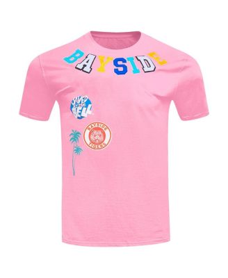 Men's Pink Saved by the Bell Patch T-Shirt