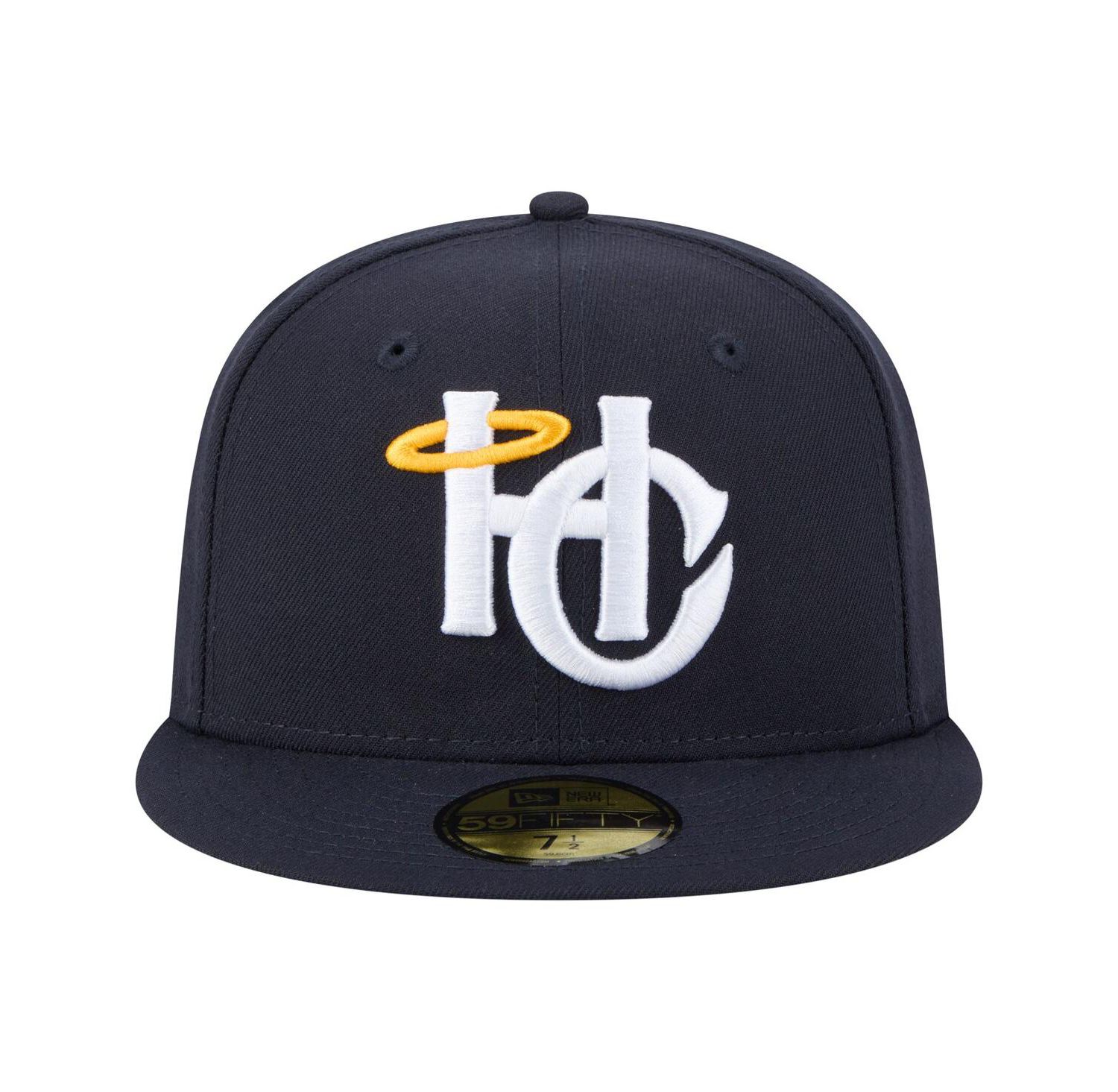 Men's Navy Charleston RiverDogs Authentic Collection 59FIFTY Hat