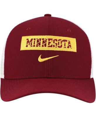 Men's Maroon Minnesota Golden Gophers 2024/25 Sideline Rise Trucker Adjustable Hat