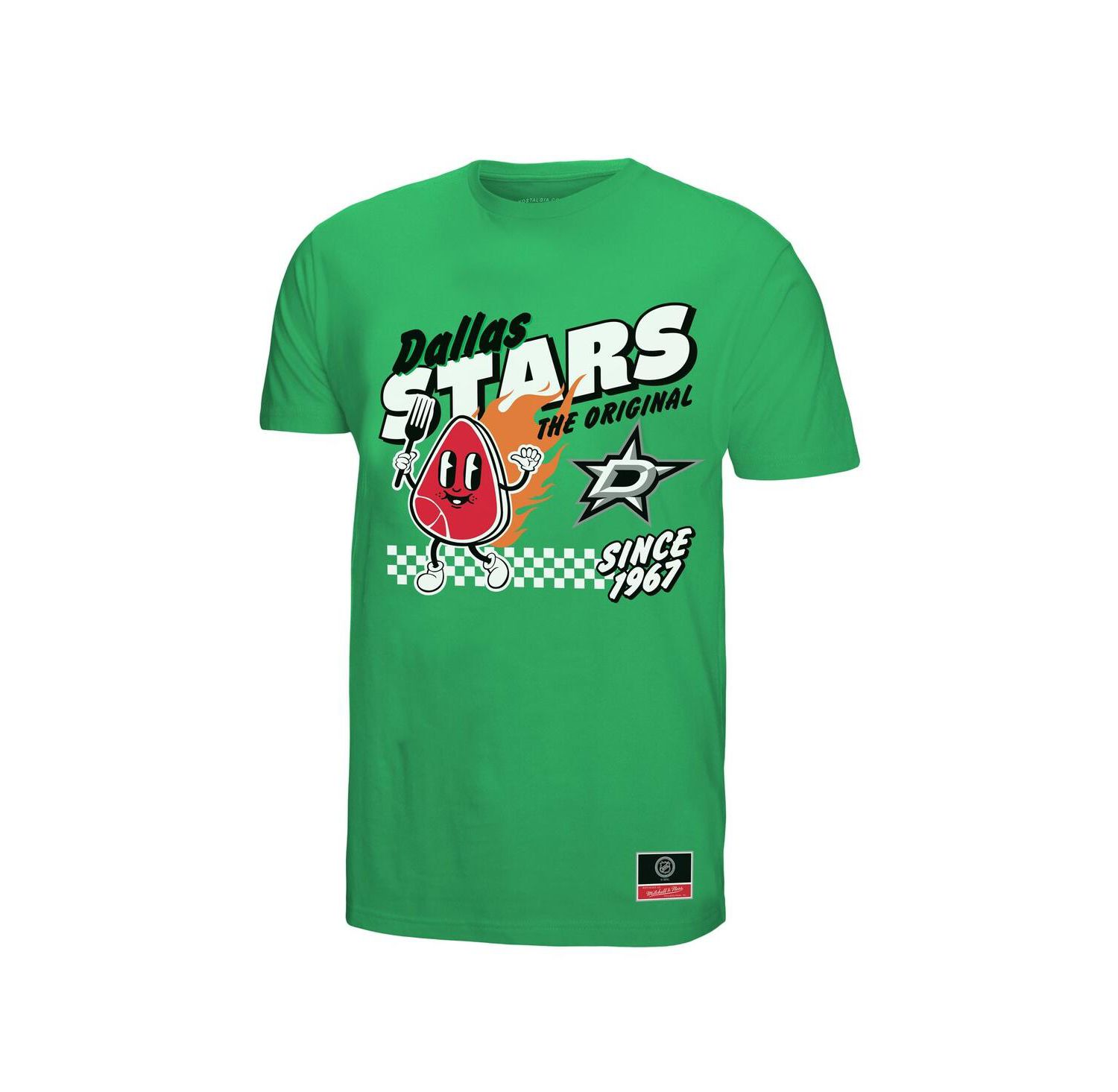 Men's Kelly Green Dallas Stars Local Food T-Shirt