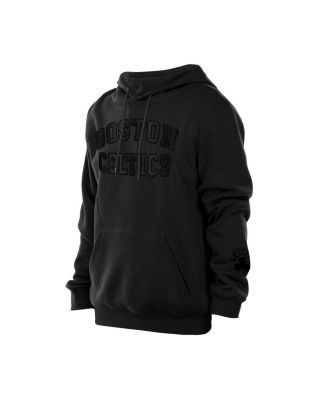 Men's Black Boston Celtics Logo Select Premium Pullover Hoodie