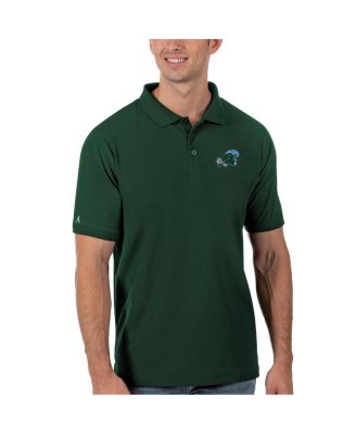 Antigua - Men's Green Tulane Green Wave Legacy Pique Polo Shirt